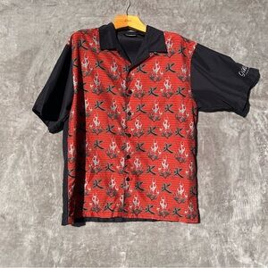 ODO Red and Black Men's Shirt size L GILLYE’S Las Vegas
